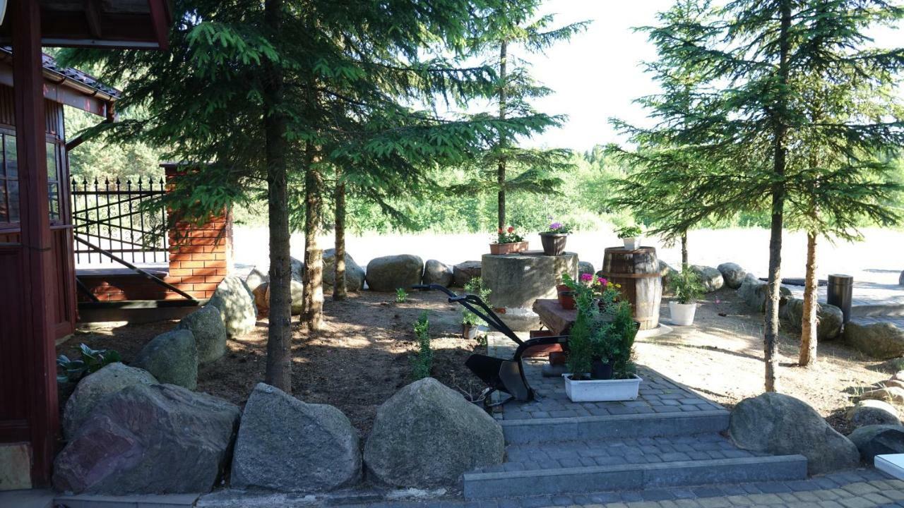 "Rowerowa Przystan" Turystyka Wiejska & Agroturystyka Nad Jeziorem Serwy W Sercu Puszczy Sucha Rzeczka エクステリア 写真